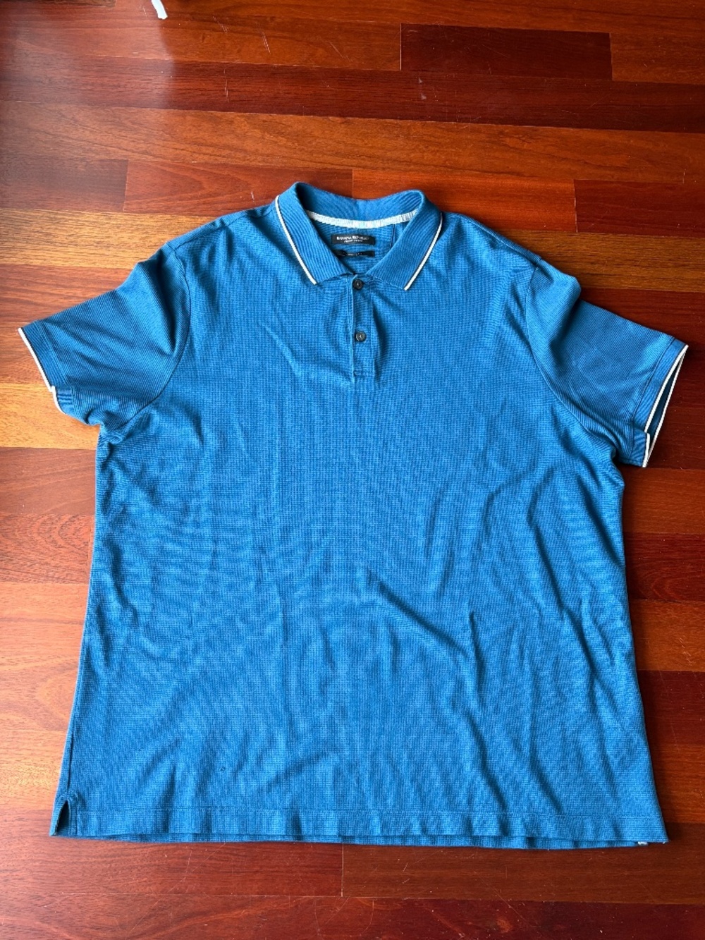 Banana Republic Luxury Touch Tipped Polo Shirt